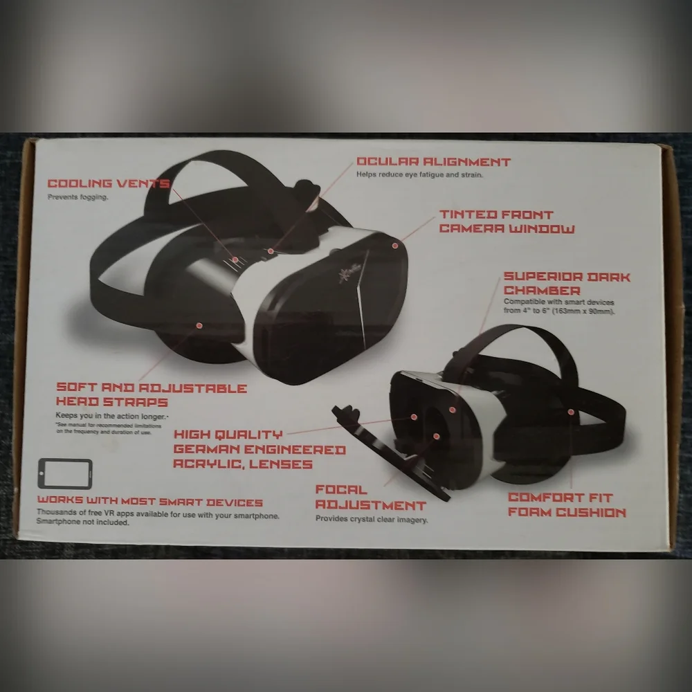 DVV Dynamic Virtual Viewer 3D Glasses
